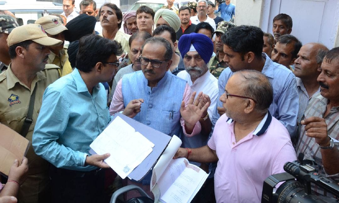 Deputy Cm visited grid stations in Jammu