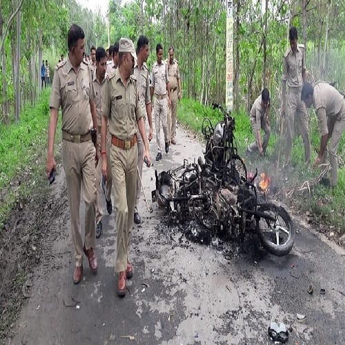 Pictures ... the burning situation of Muzaffarnagar, furious