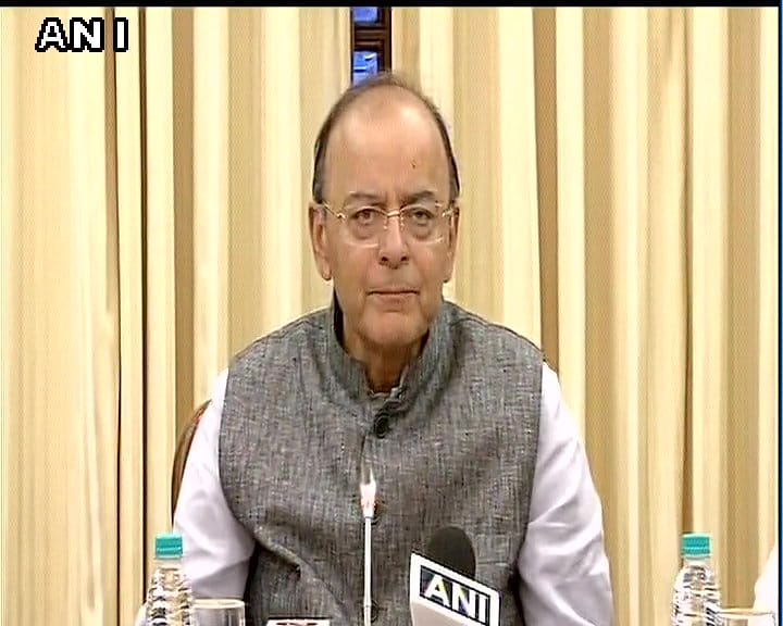 Finance minister arun jaitley addresses on GST related issue