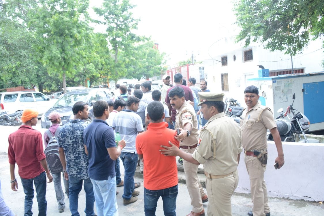 btc students protest against weightage marks for shikshamitra
