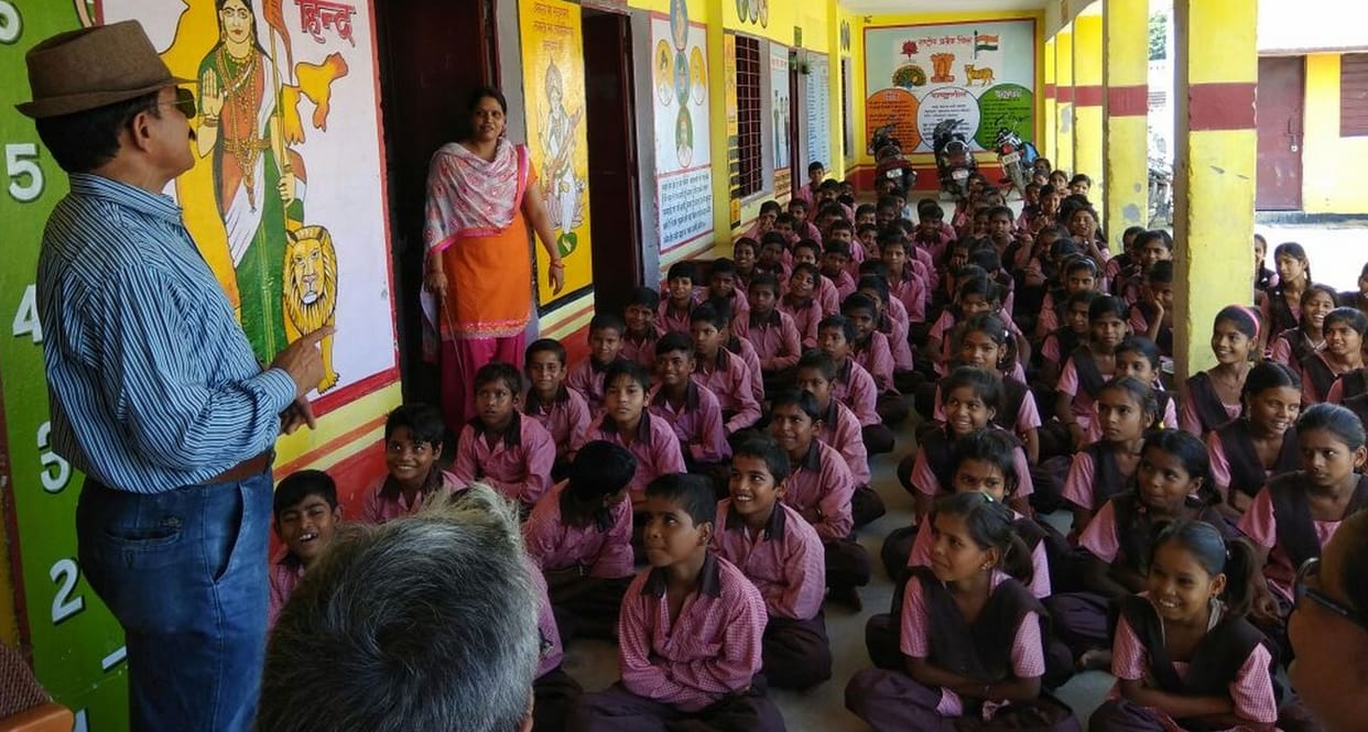 Diat team visits Maziya junior school