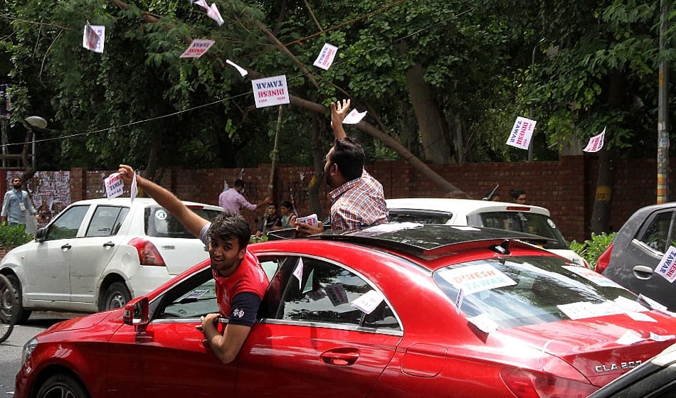 extravagance in DUSU polls campaing by possible candidates