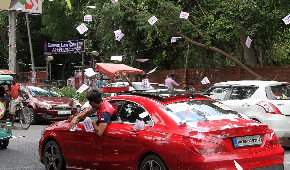 extravagance in DUSU polls campaing by possible candidates