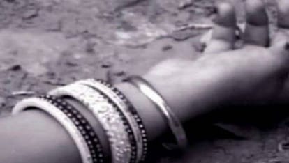 angry husband killed wife when she delay to serve food at Maharajganj in up