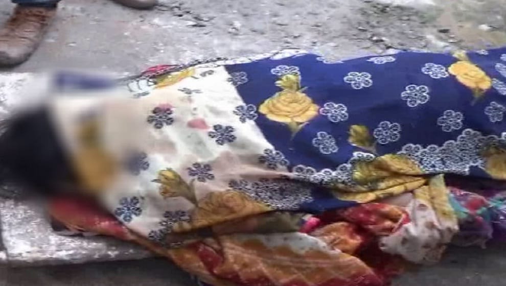 angry husband killed wife when she delay to serve food at Maharajganj in up