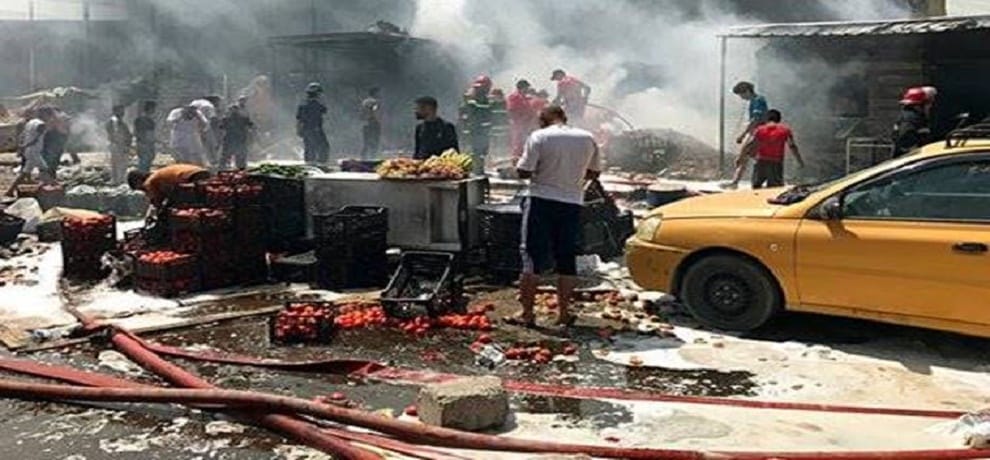 Car explosion in Iraq nine deaths 25 injured 