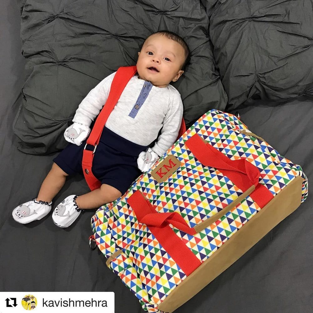 ye rishta kya kehlata hai fame karan mehra and nisha rawal son cute photos