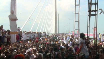 pm modi inaugurates east west corridor which will connect gujarat assam 