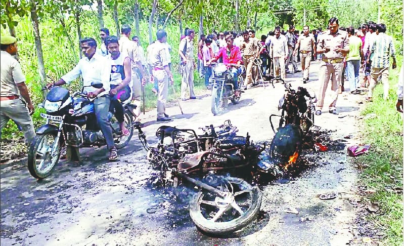 Conflicts in Bihari village