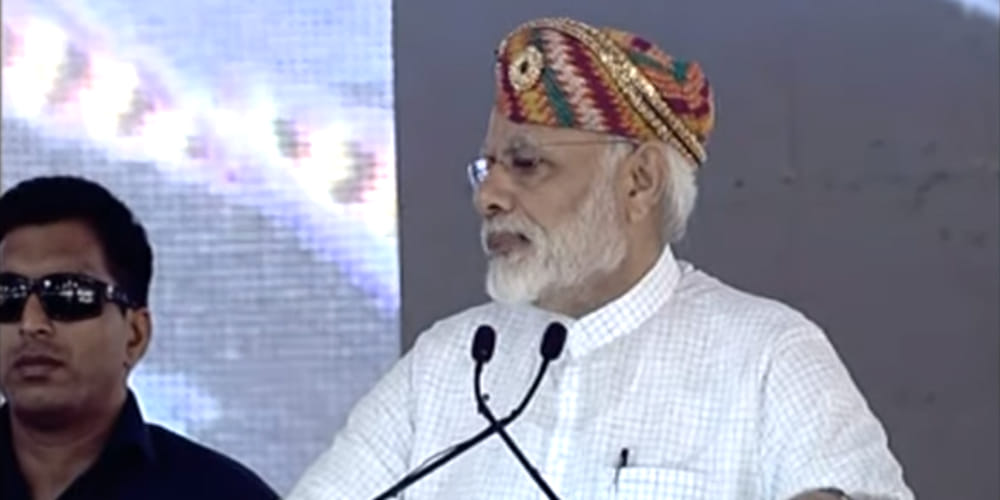 pm narendra modi in udaipur 