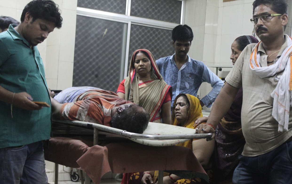  businessman murder in varanasi last night