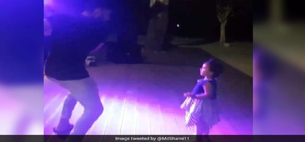 virat kohli match up with mohammad shami daughters in this dance