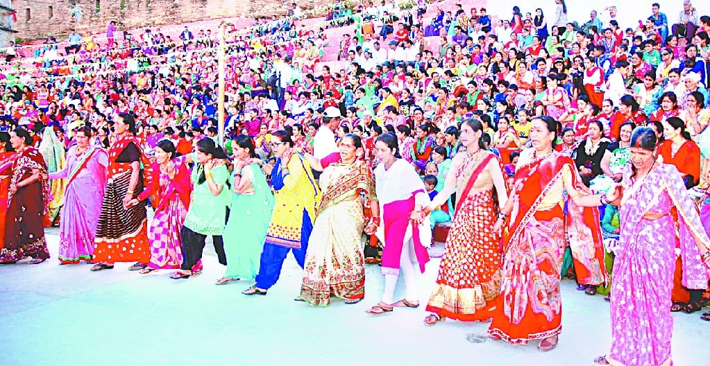 Lord Maheshwar's eulogy in eigha festival