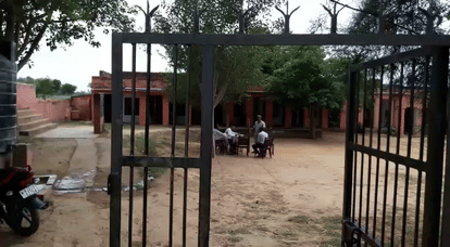 Such a school, where children gather for drinking water 'Chanda'