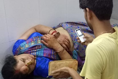 one died in a chain loot incident in Lucknow.
