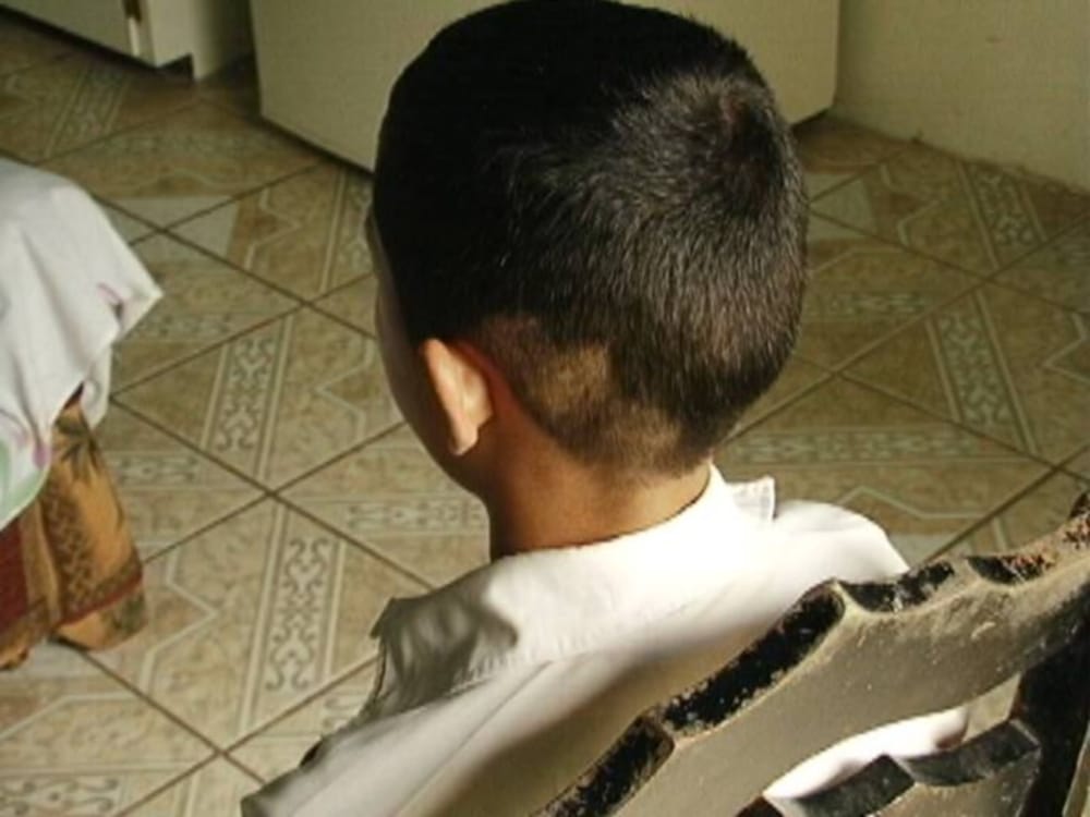 principal gave punishment to student for short hair cut