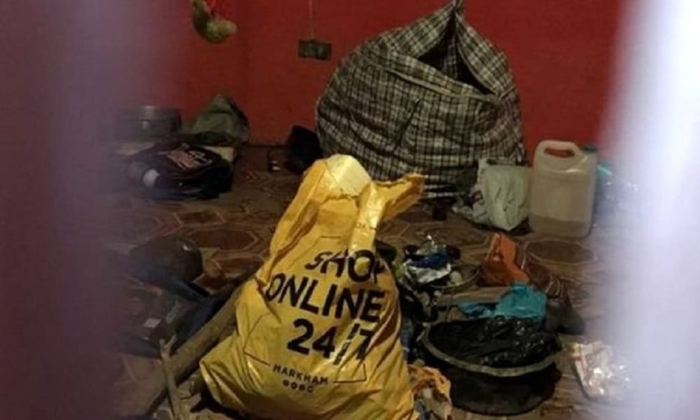Human Body pieces found in utensil at doctor home in South Africa 