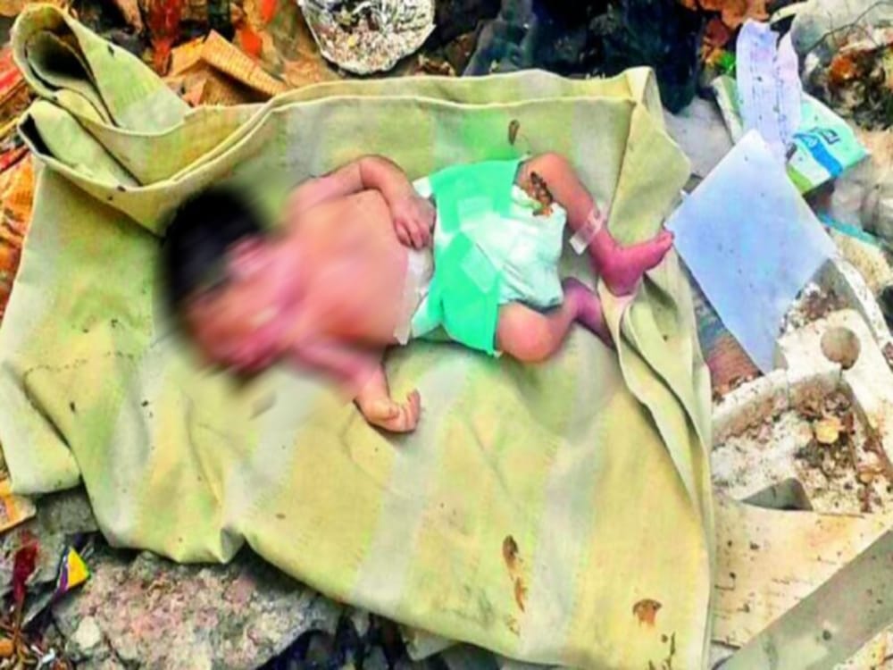 Dead newborn found in doon medical college hospital toilet
