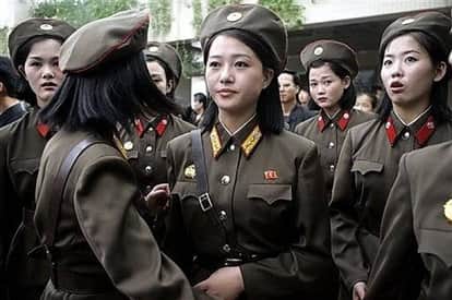FEMALE SOLIERS IN NORTH KOREA ARE STRIPPED BY SENIOR OFFICERS SAYS A FORMER SOLDIER