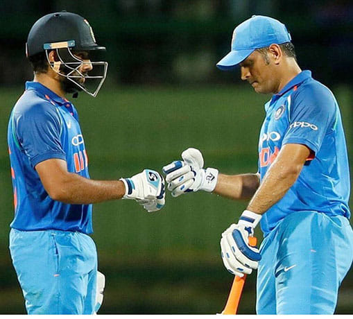 Hit Man Rohit Sharma Named MS Dhoni As Ice man 