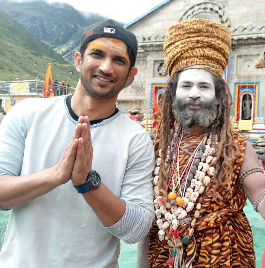 sushant and sara film shooting in kedarnath