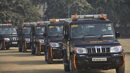 uttar pradesh police run there official vehicles without proper documents and insurance