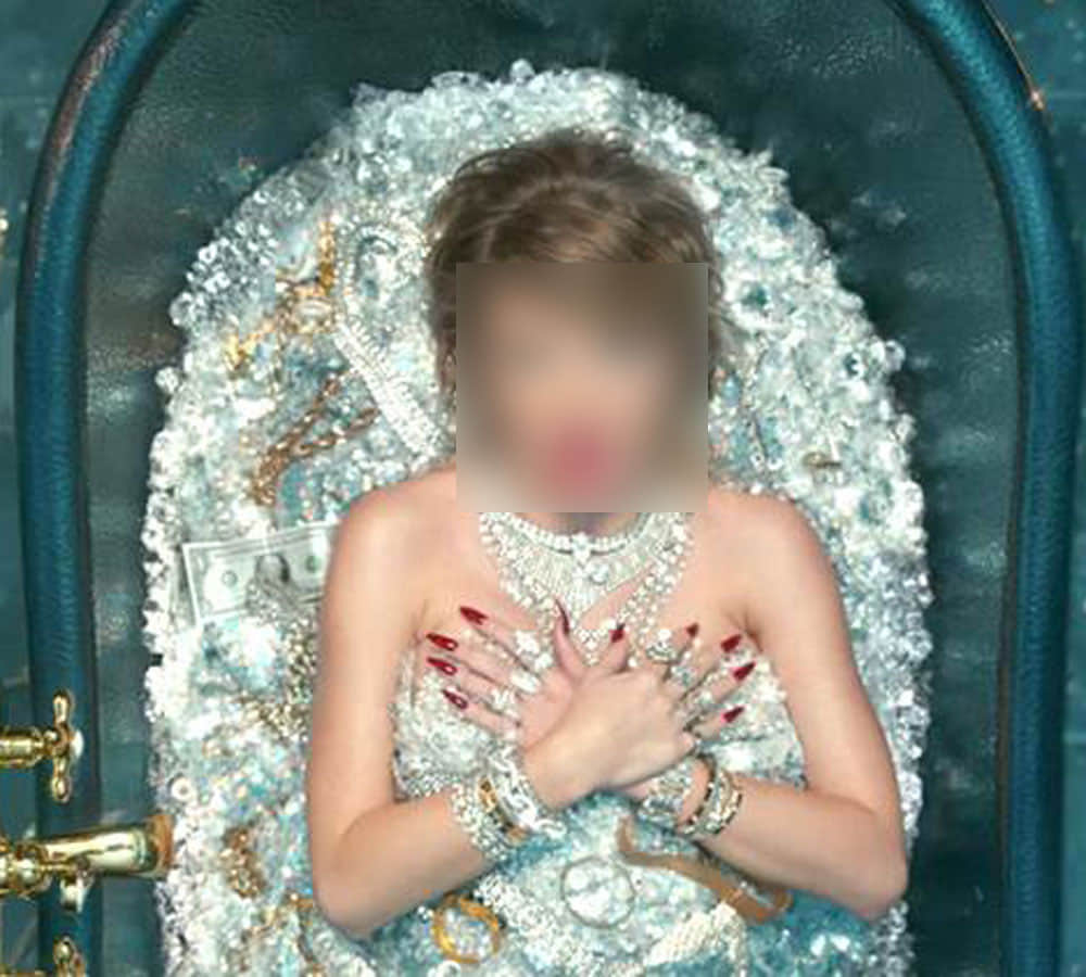 Diamond bath in Taylor Swift new music video bath tub cost $10 million
