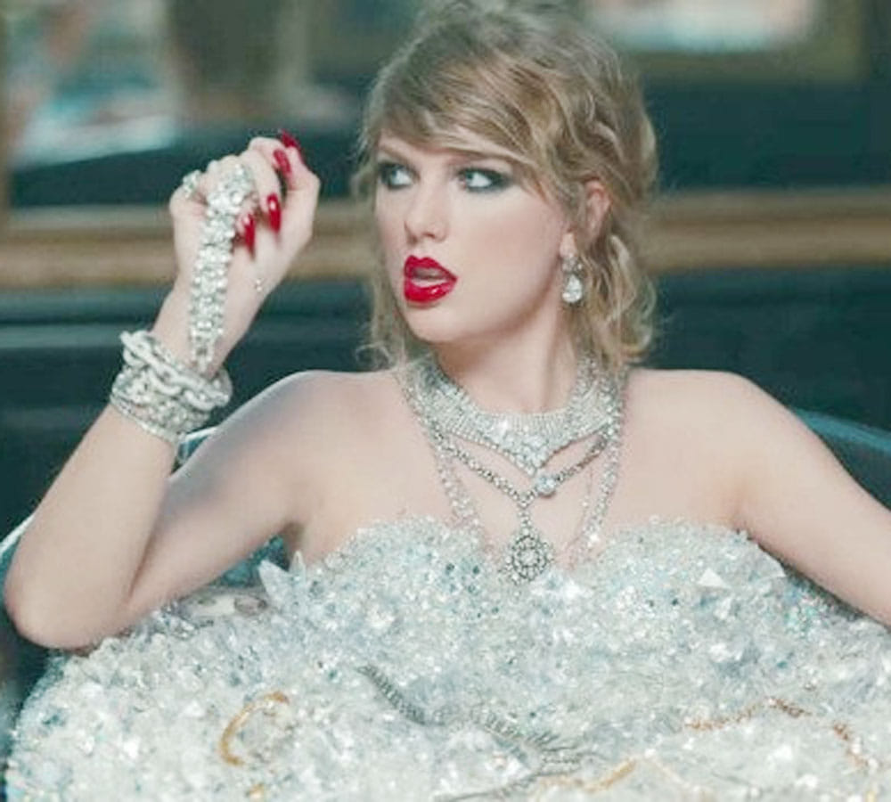 Diamond bath in Taylor Swift new music video bath tub cost $10 million