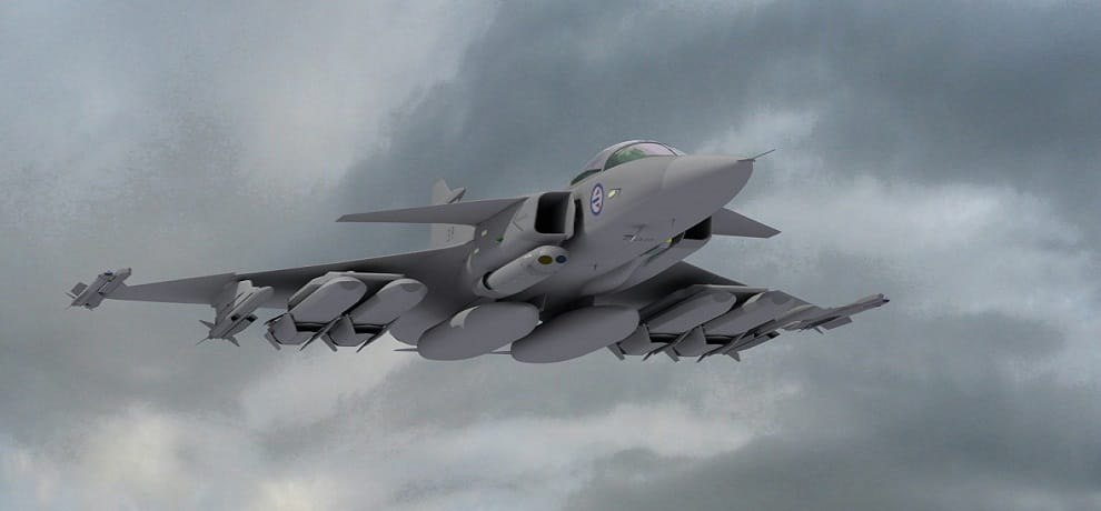 saab-adani may partner to bag iaf project of making 200 fighter jets