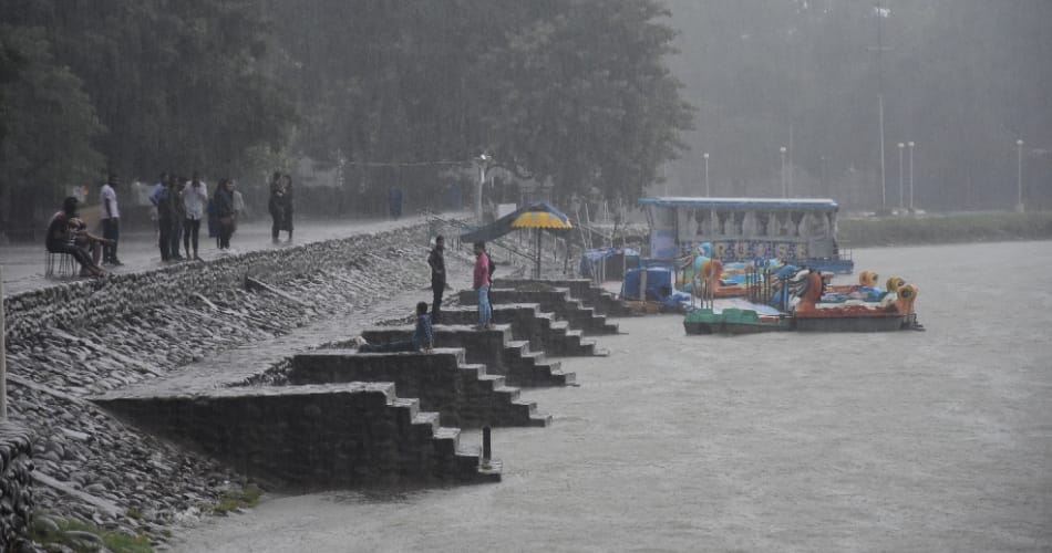 Western disturbance active, Heavy Rain Fall Forecast in Haryana and Chandigarh