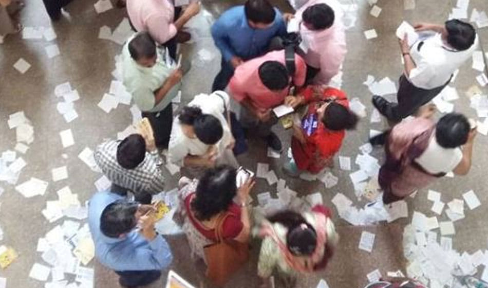 duta election voting continues, results to come till late night