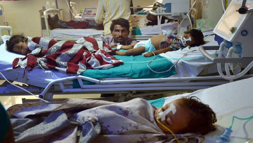Thirteen children dead due last 48 hours in gorakhpur BRD Medical College 