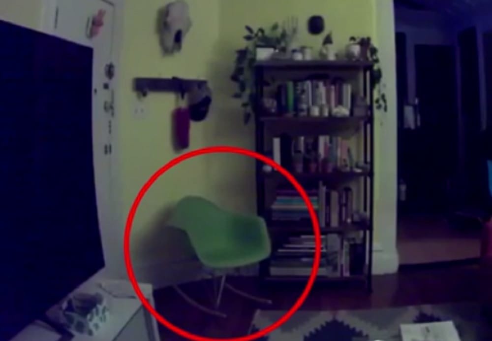  scary ghost video something terrifying caught on cctv
