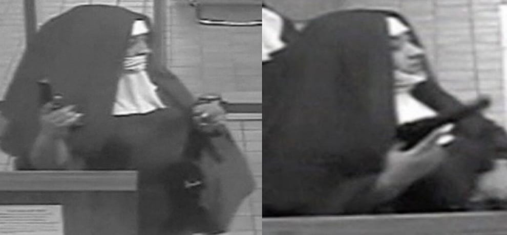 two nuns looted citizens Bank at gunpoint in Pennsylvania