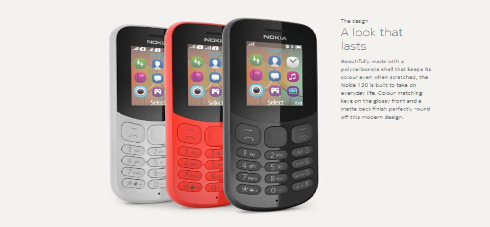 Nokia 130 (2017) की बिक्री शुरू, जानें कीमत और खासियत Nokia 130 2017 model available to buy across pan India