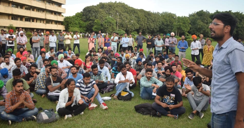 punjab university student council election on 7 september