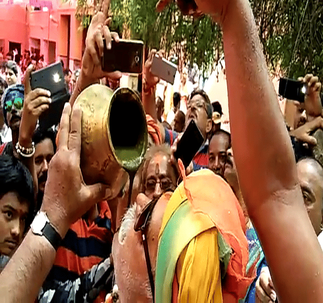 BHANG compitetion in jaisalmer