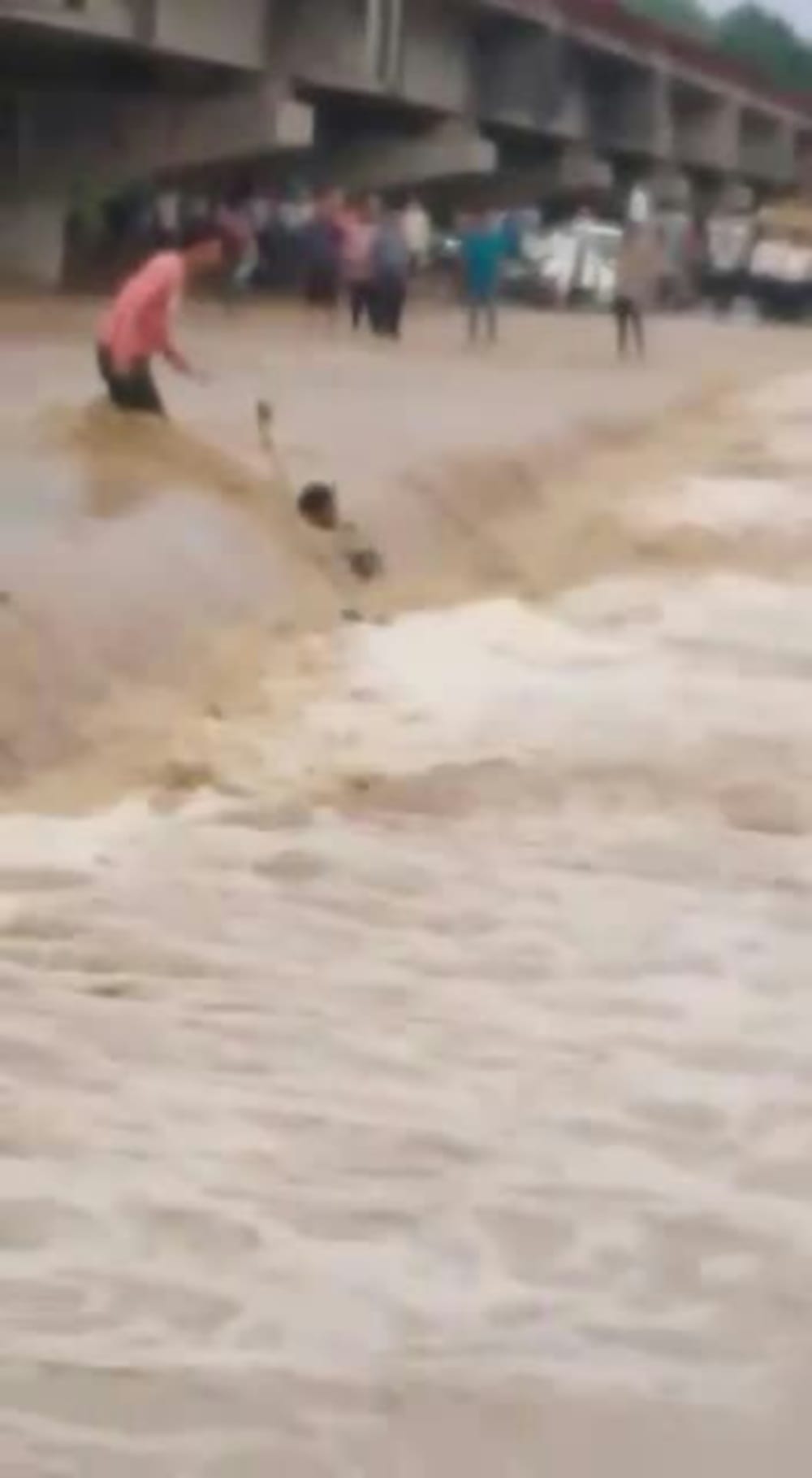 boys rescue after drown in river