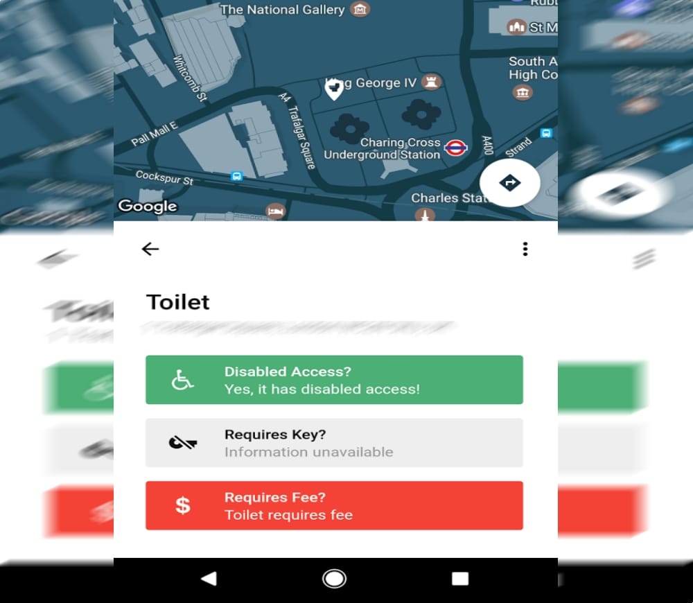 now locate public toilet on google map in india