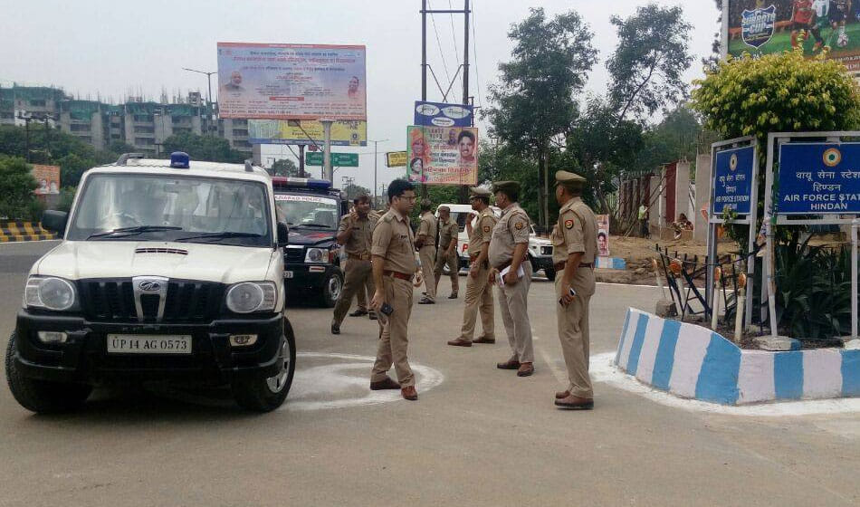 cm yogi adityanath reaches ghaziabad, see all updates here