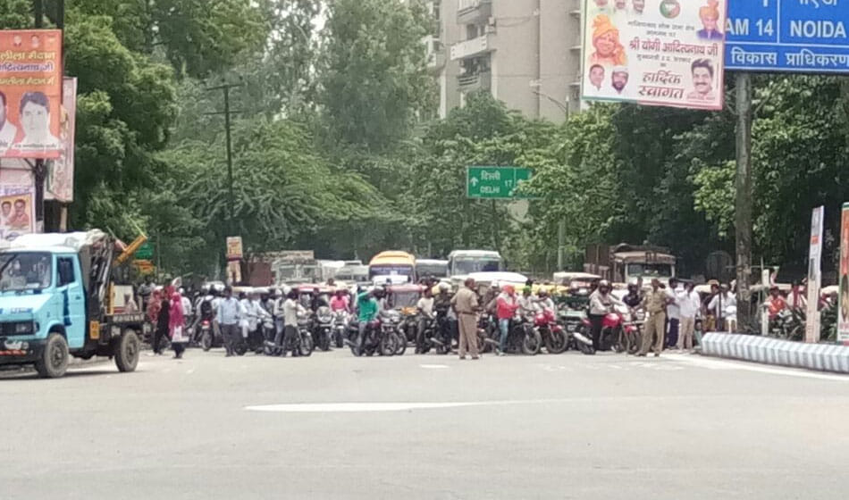 cm yogi adityanath reaches ghaziabad, see all updates here