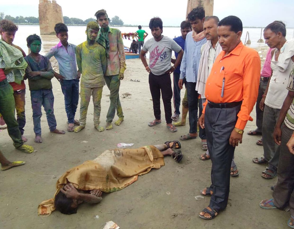 youth found in Ganga