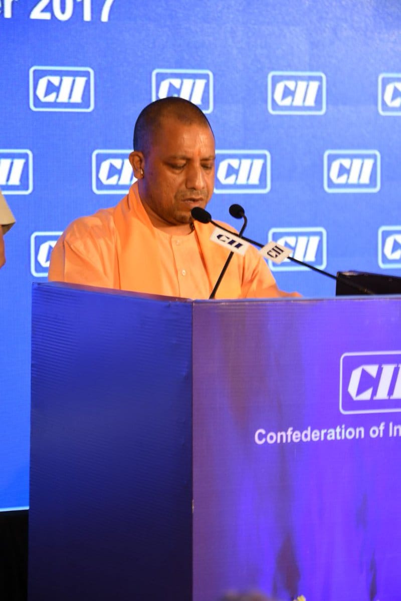 cm yogi at cii national council meet