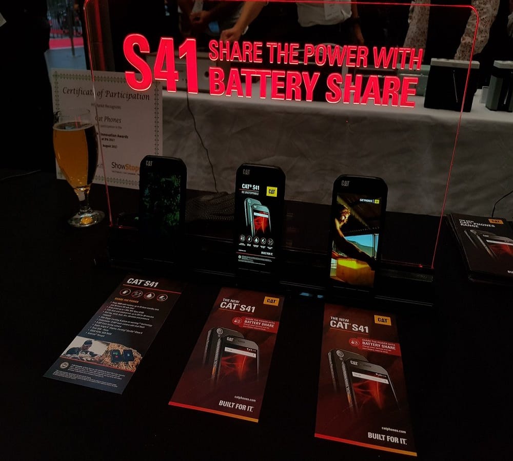 IFA 2017 में मिलिट्री ग्रेड प्रोटेक्शन के साथ लॉन्च हुए Cat S41 और S31 स्मार्टफोन IFA 2017: Cat S41, Cat S31 Smartphones and Cat T20 Tablet Launched with military grade protection