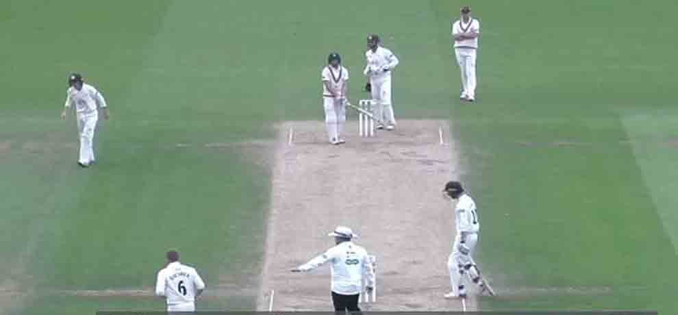 match abandoned after arrow attack in county cricket