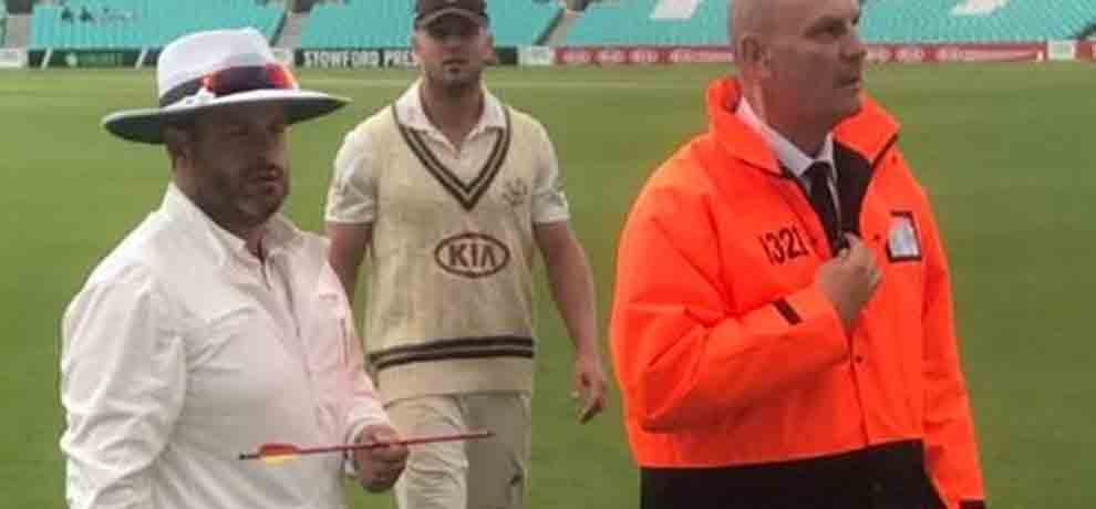 match abandoned after arrow attack in county cricket
