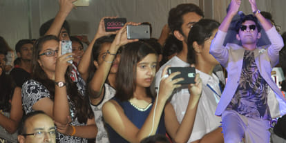 Singer Darshan Raval perform in DPS at Kanpur 