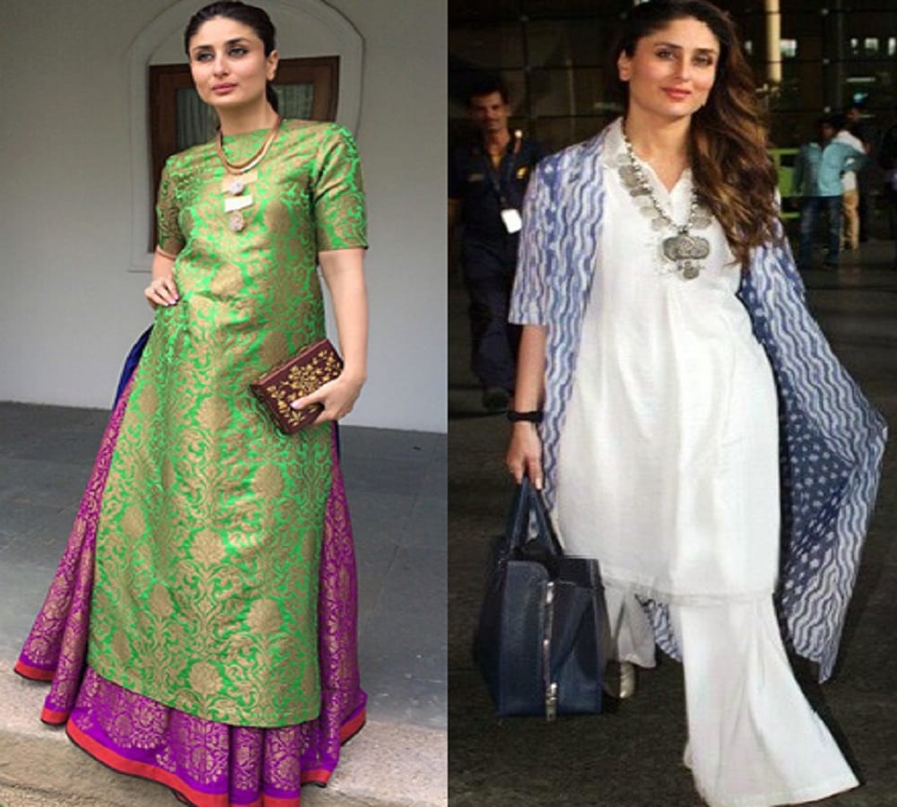 try these A line kurta style of Bollywood actresses 