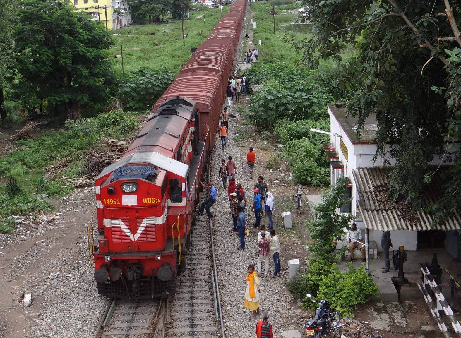 Indian Railway Project for Traders Goods Transport Via Goods Train