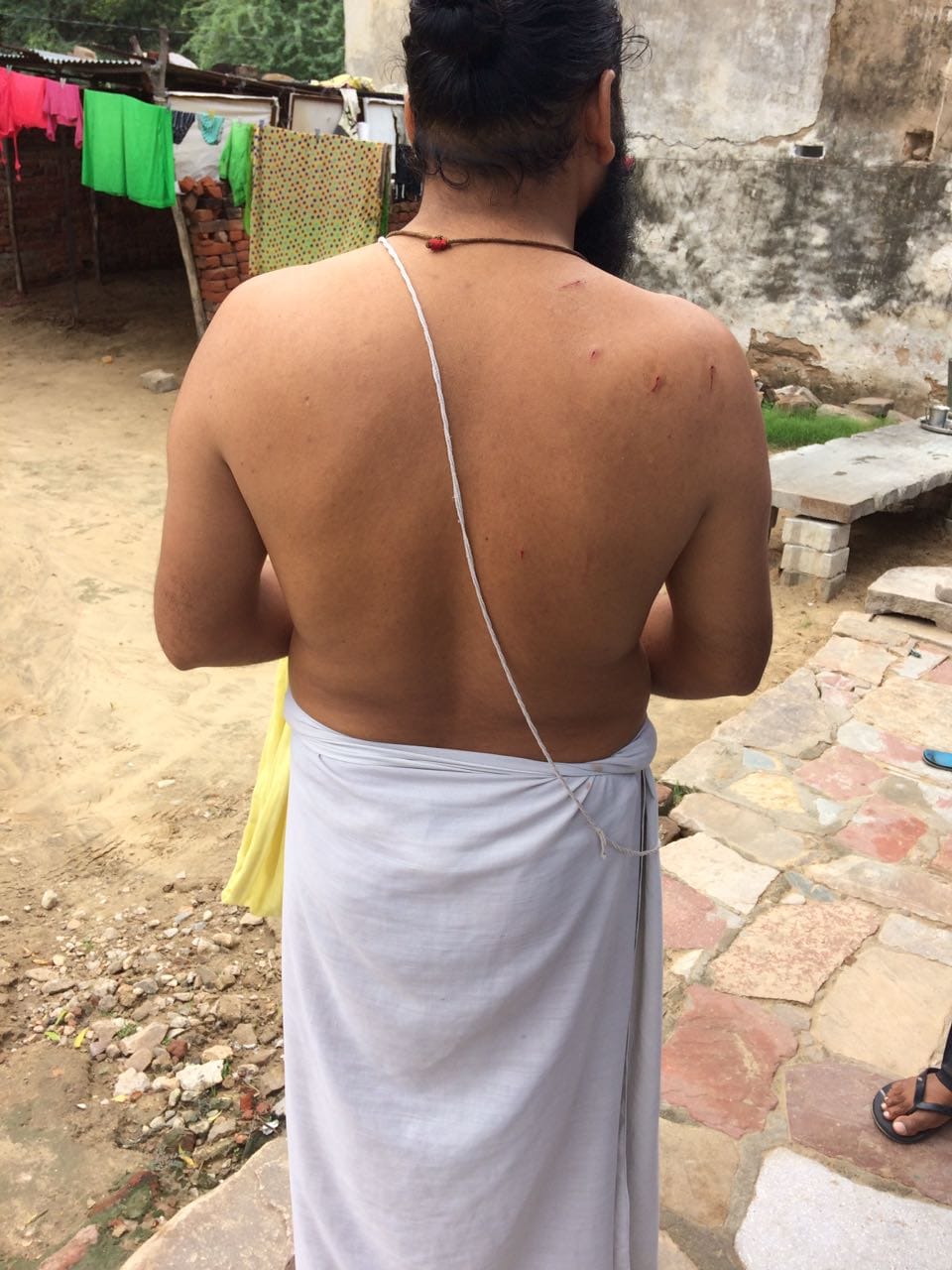 Panther attacked, one man injured